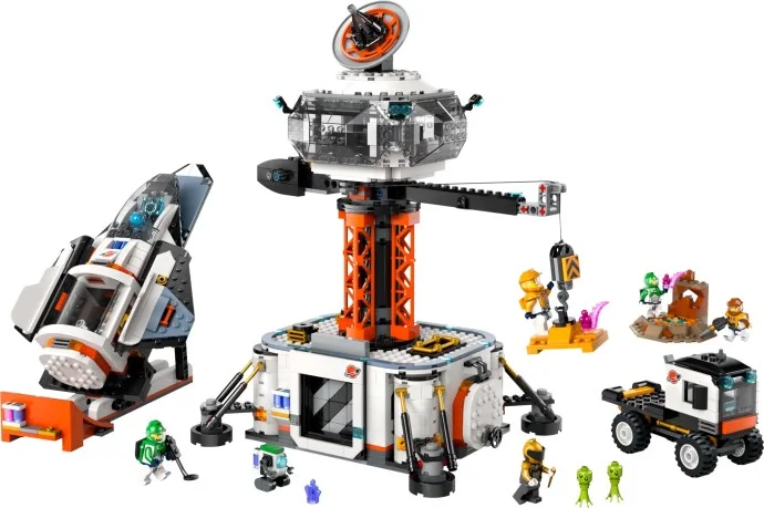 Space Base and Rocket Launchpad LEGO-set afbeelding 2