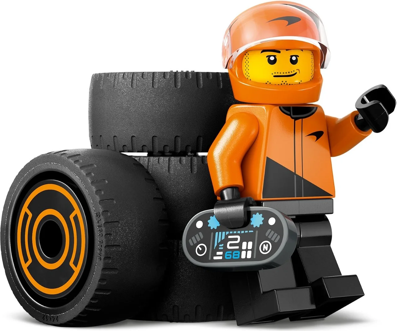 F1 coureur met McLaren racewagen LEGO-set afbeelding 2