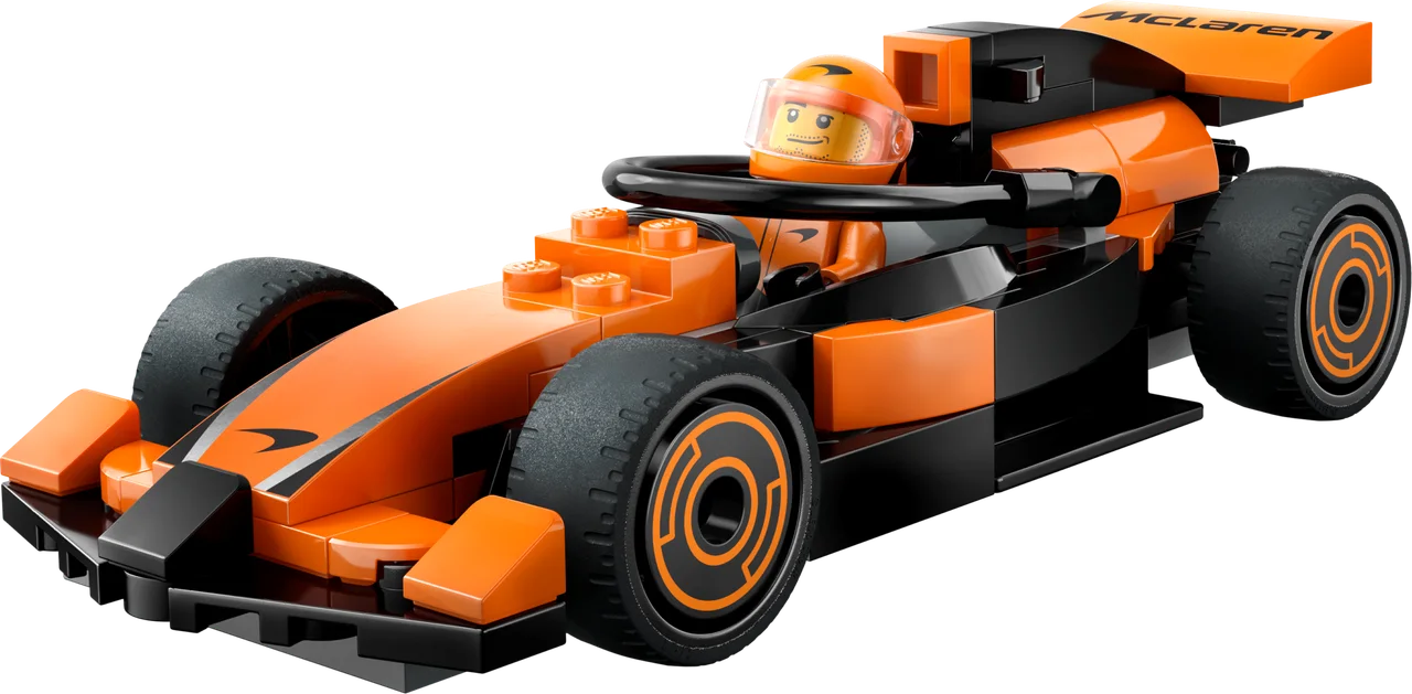 F1 coureur met McLaren racewagen LEGO-set