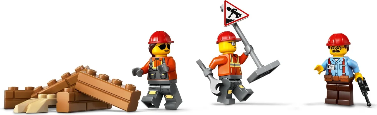 Gele bulldozer LEGO-set afbeelding 2