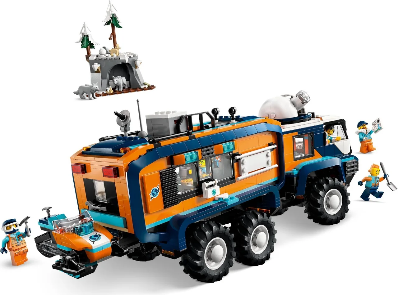 Laboratoriumtruck op de Noordpool LEGO-set afbeelding 2