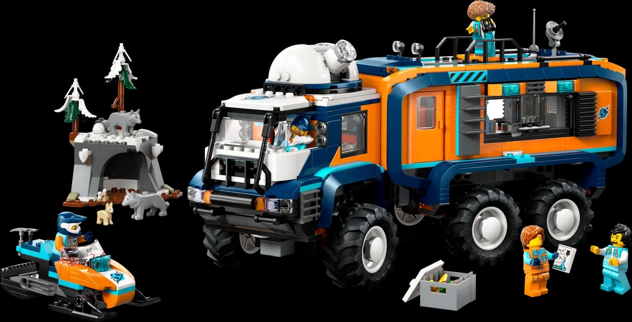 Laboratoriumtruck op de Noordpool LEGO-set