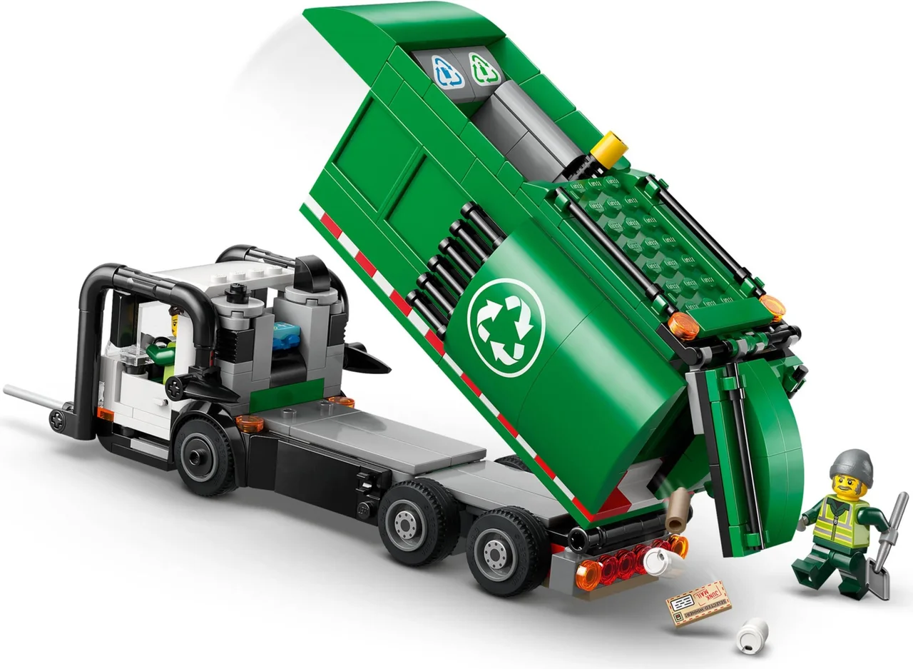 Recyclingtruck LEGO-set afbeelding 2