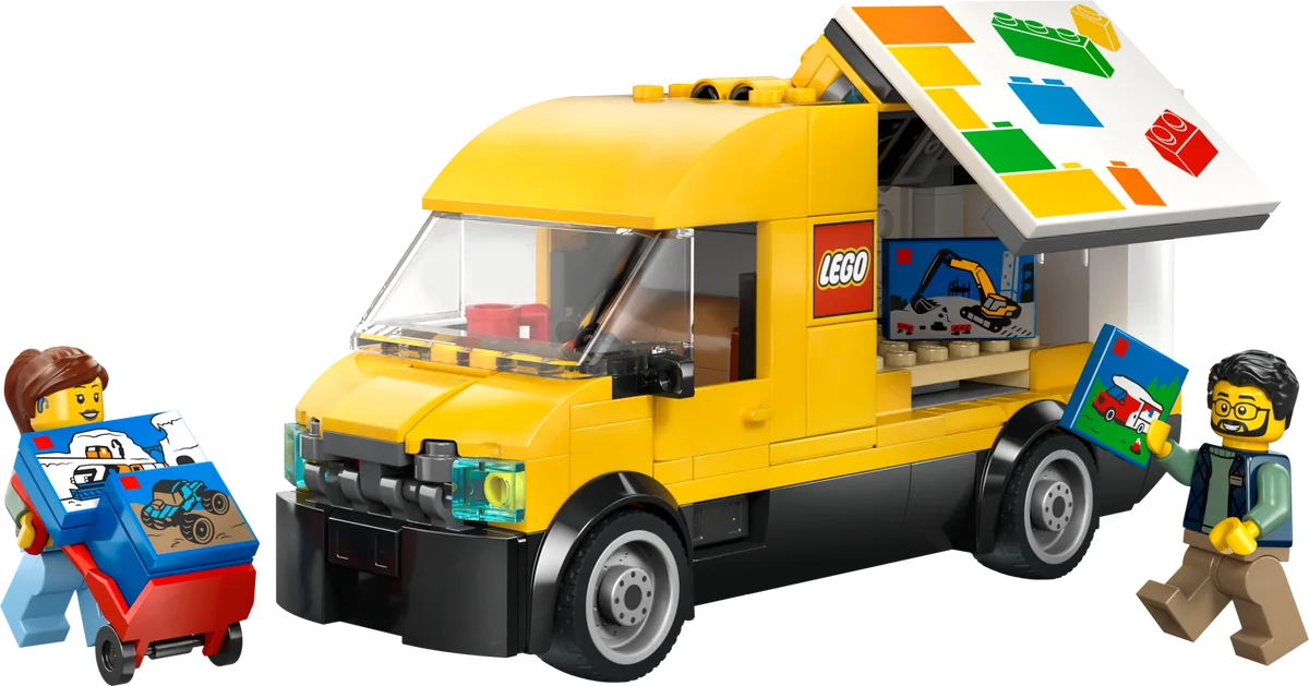 De LEGO bestelwagen LEGO-set