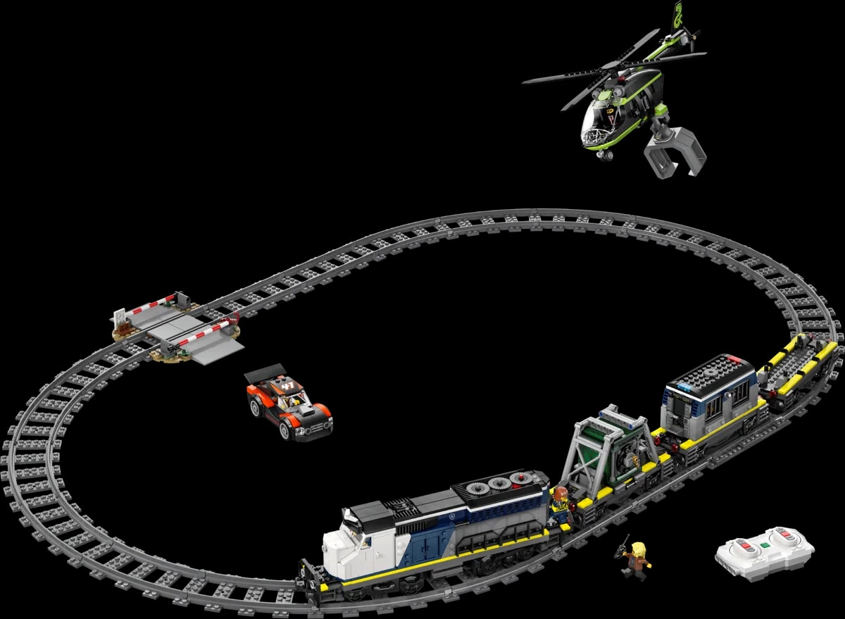 Overval op politietrein LEGO-set