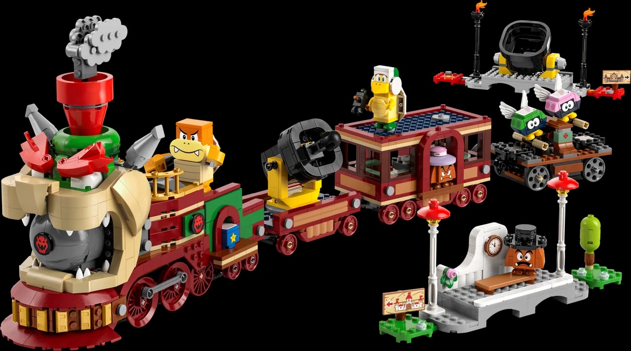 The Bowser Express Train LEGO-set