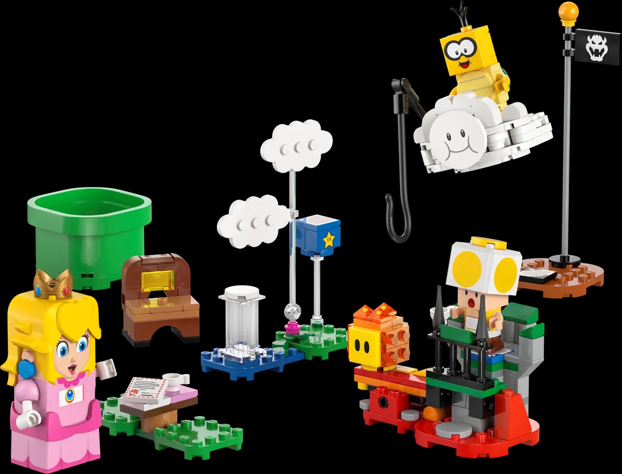 Adventures with Interactive LEGO Peach LEGO-set