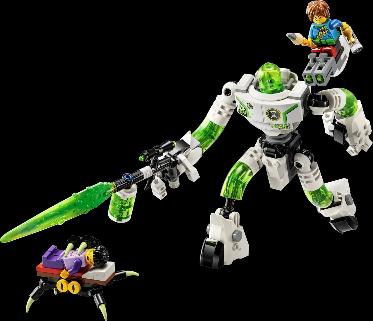 Mateo and Z-Blob the Robot LEGO-set
