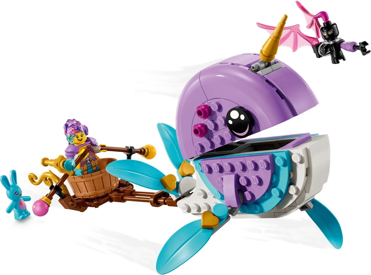 Izzie's Narwhal Hot-Air Balloon LEGO-set afbeelding 2