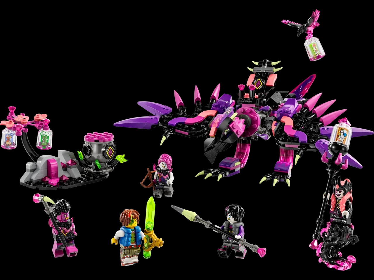 The Never Witch's Nightmare Creatures LEGO-set
