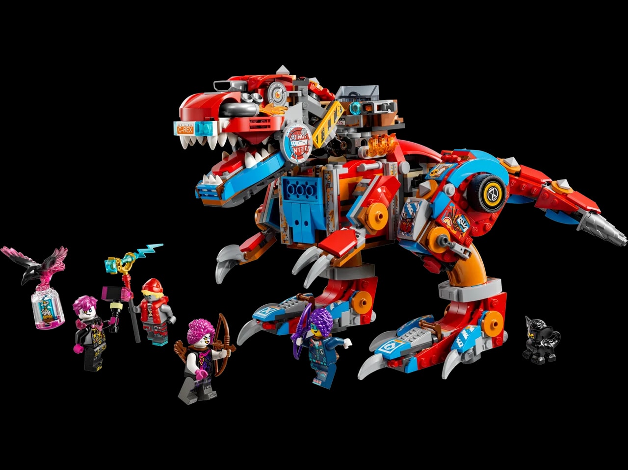 Cooper's C-Rex Robot Dinosaur LEGO-set