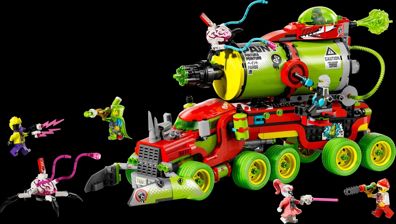 Mateo's spuitbustruck LEGO-set