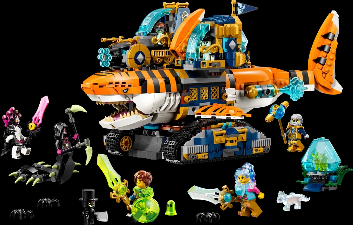 Tijgerhaaitank LEGO-set