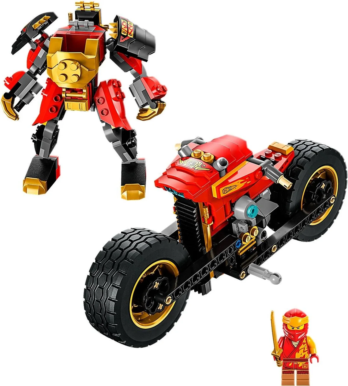 Kai's Mech Rider EVO LEGO-set afbeelding 2