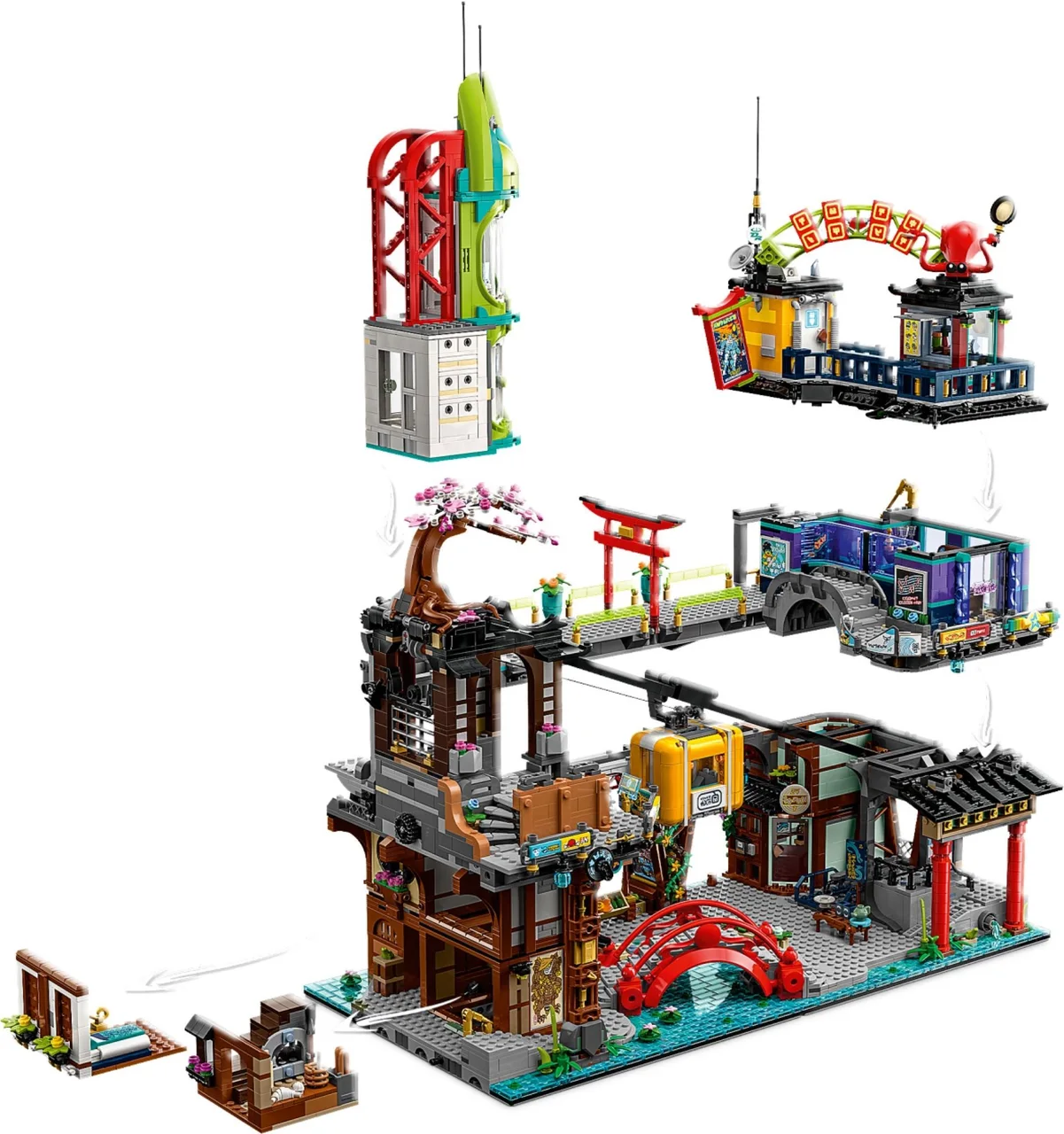 NINJAGO City Markets LEGO-set afbeelding 2