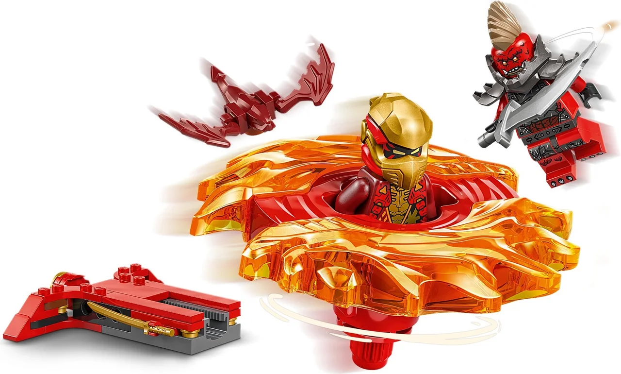 Kai's Dragon Spinjitzu Spinner LEGO-set afbeelding 2