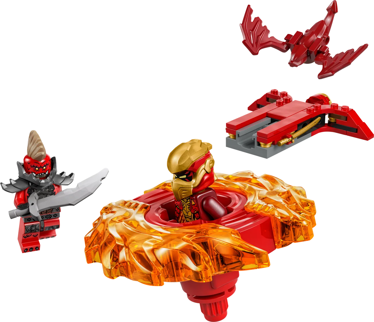 Kai's Dragon Spinjitzu Spinner LEGO-set