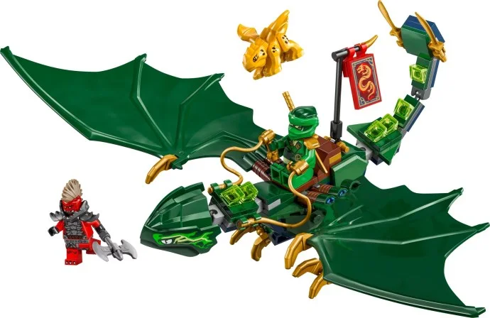 Lloyds groene bosdraak LEGO-set afbeelding 2