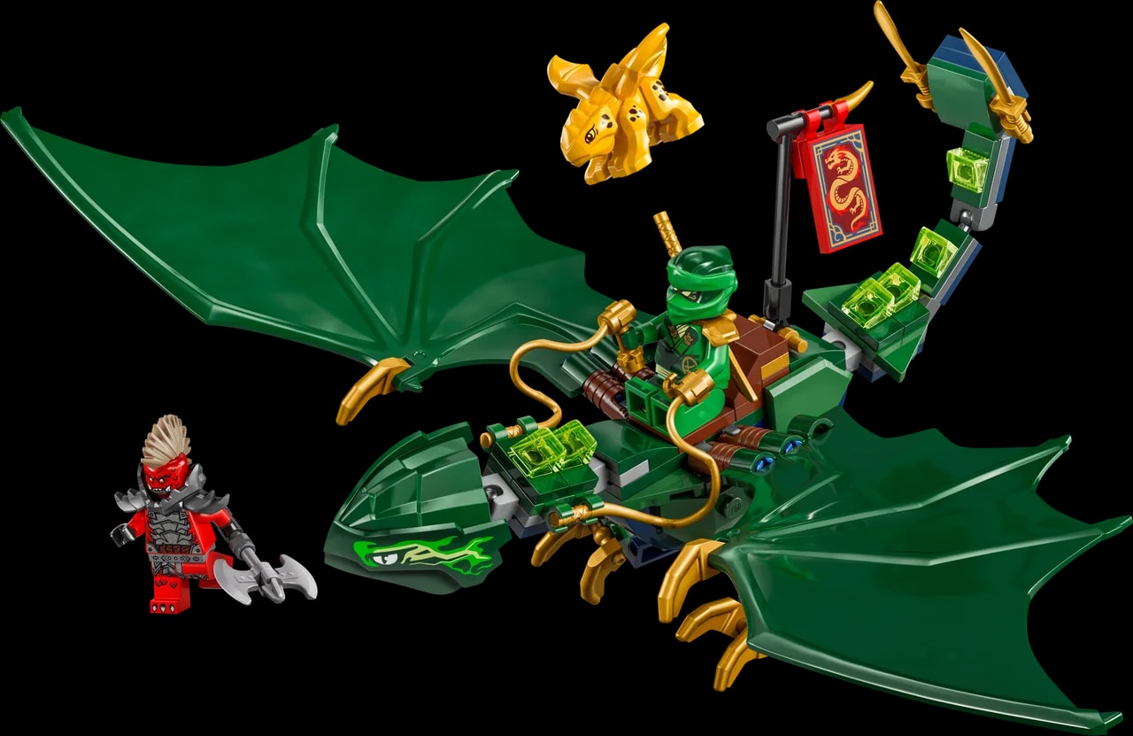 Lloyds groene bosdraak LEGO-set