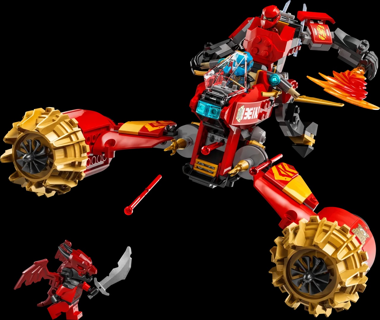 Kai's mechastormvoertuig LEGO-set