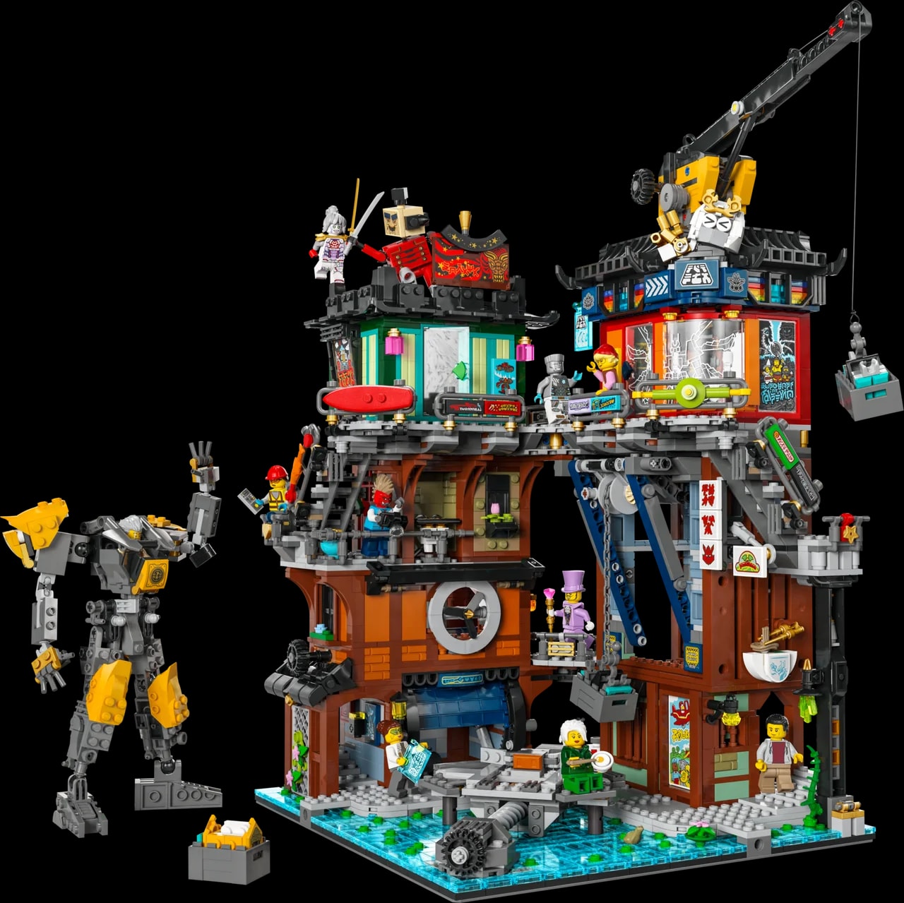 NINJAGO City werkplaatsen LEGO-set