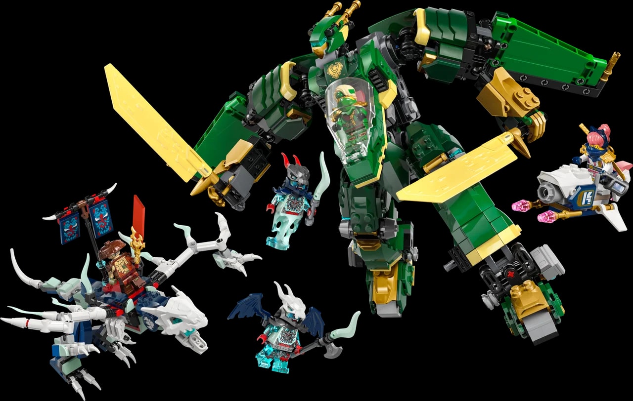 Lloyds vliegtuigmecha LEGO-set