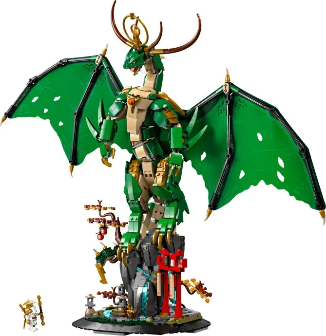 De drakenbewaker LEGO-set afbeelding 2