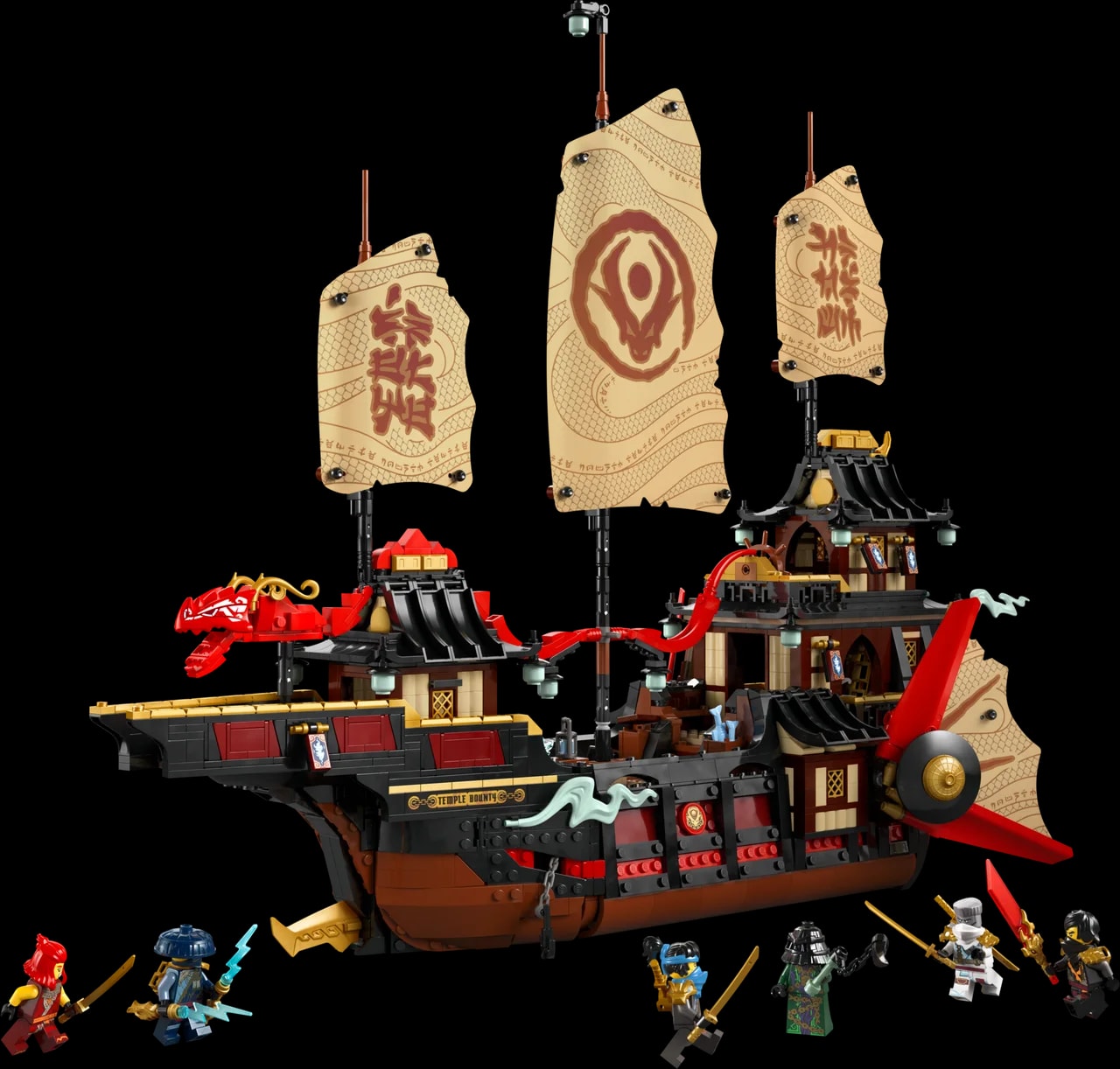 De Tempel Bounty LEGO-set