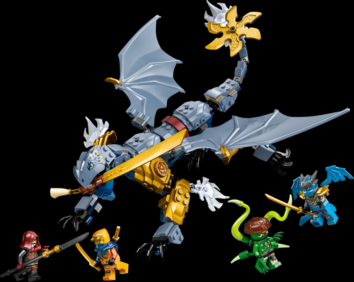 Ninjadraak Riyu's strijd LEGO-set