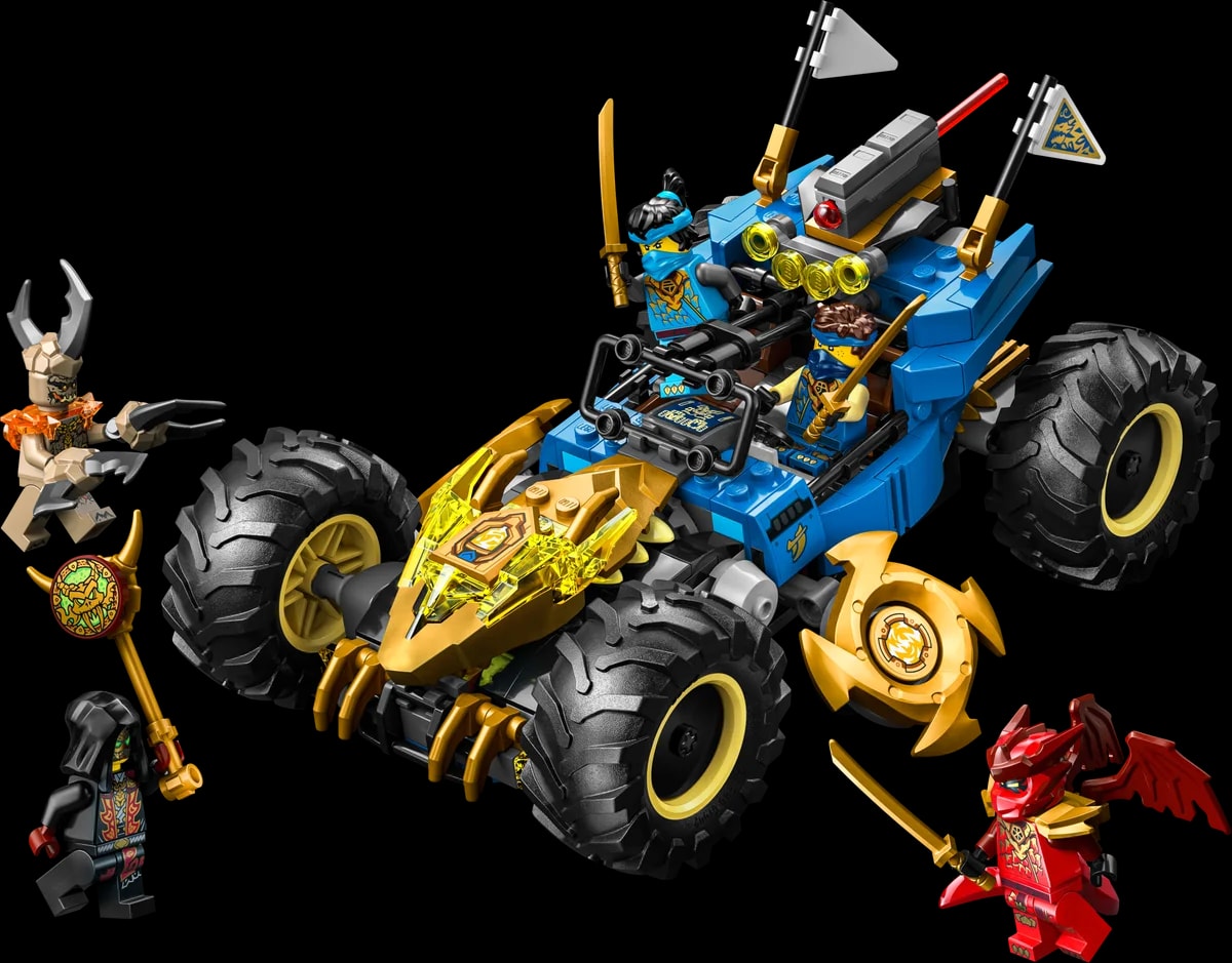 Jay's transformerende auto LEGO-set