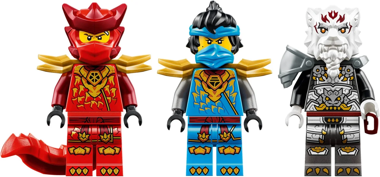 Zilvar en Grimtak het Drakenbeest LEGO-set afbeelding 2