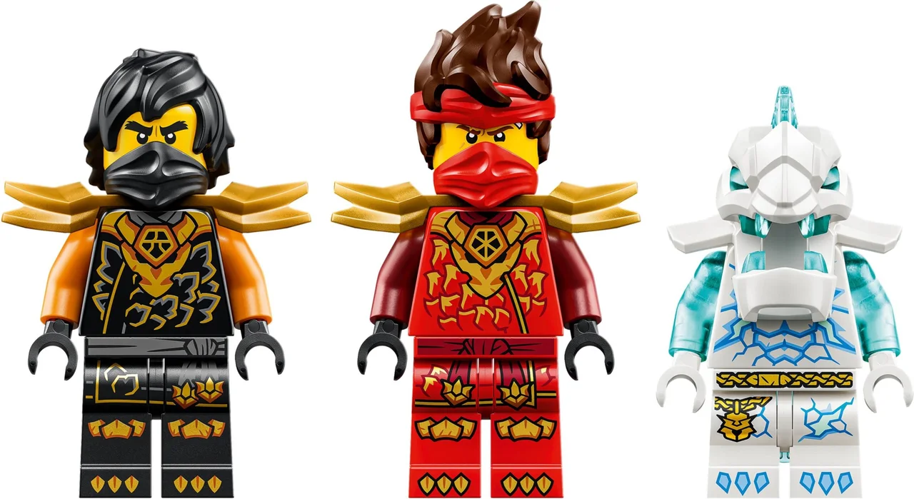 Kai en Cole's combivoertuigen LEGO-set afbeelding 2