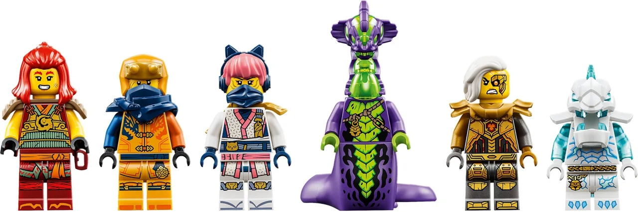 Wyldfyre's transformerende drakenmecha LEGO-set afbeelding 2