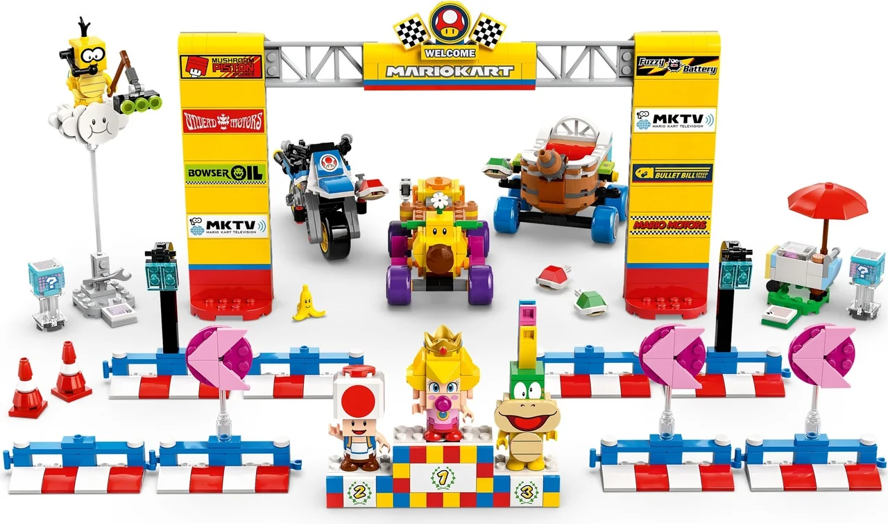 Mario Kart - Baby Peach & Grand Prix Set LEGO-set afbeelding 2
