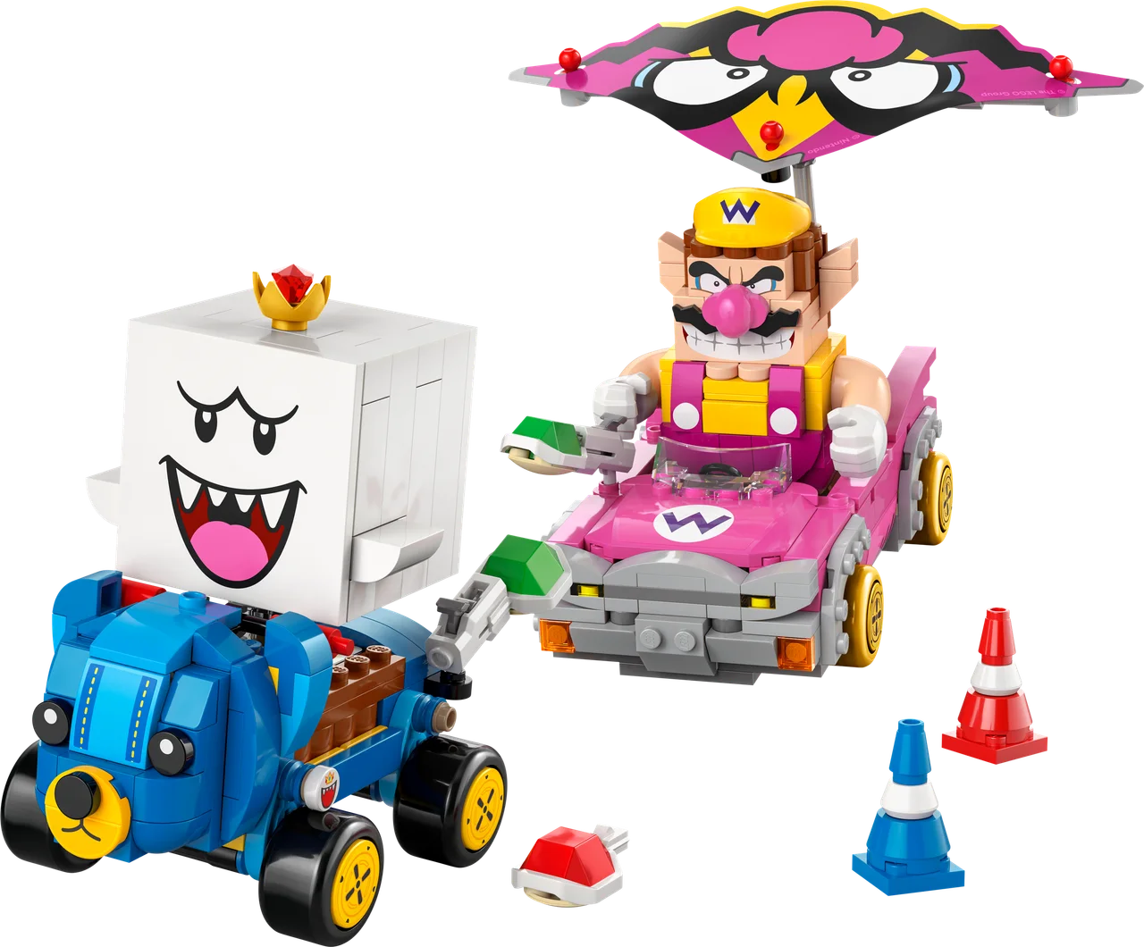 Mario Kart – Wario & King Boo LEGO-set
