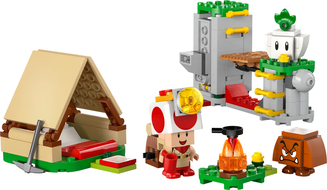 Captain Toad's Camp LEGO-set