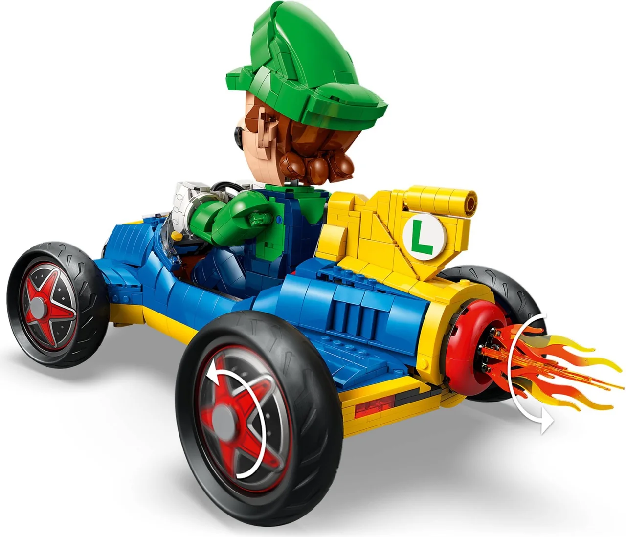 Mario Kart: Luigi en Mach 8 LEGO-set afbeelding 2
