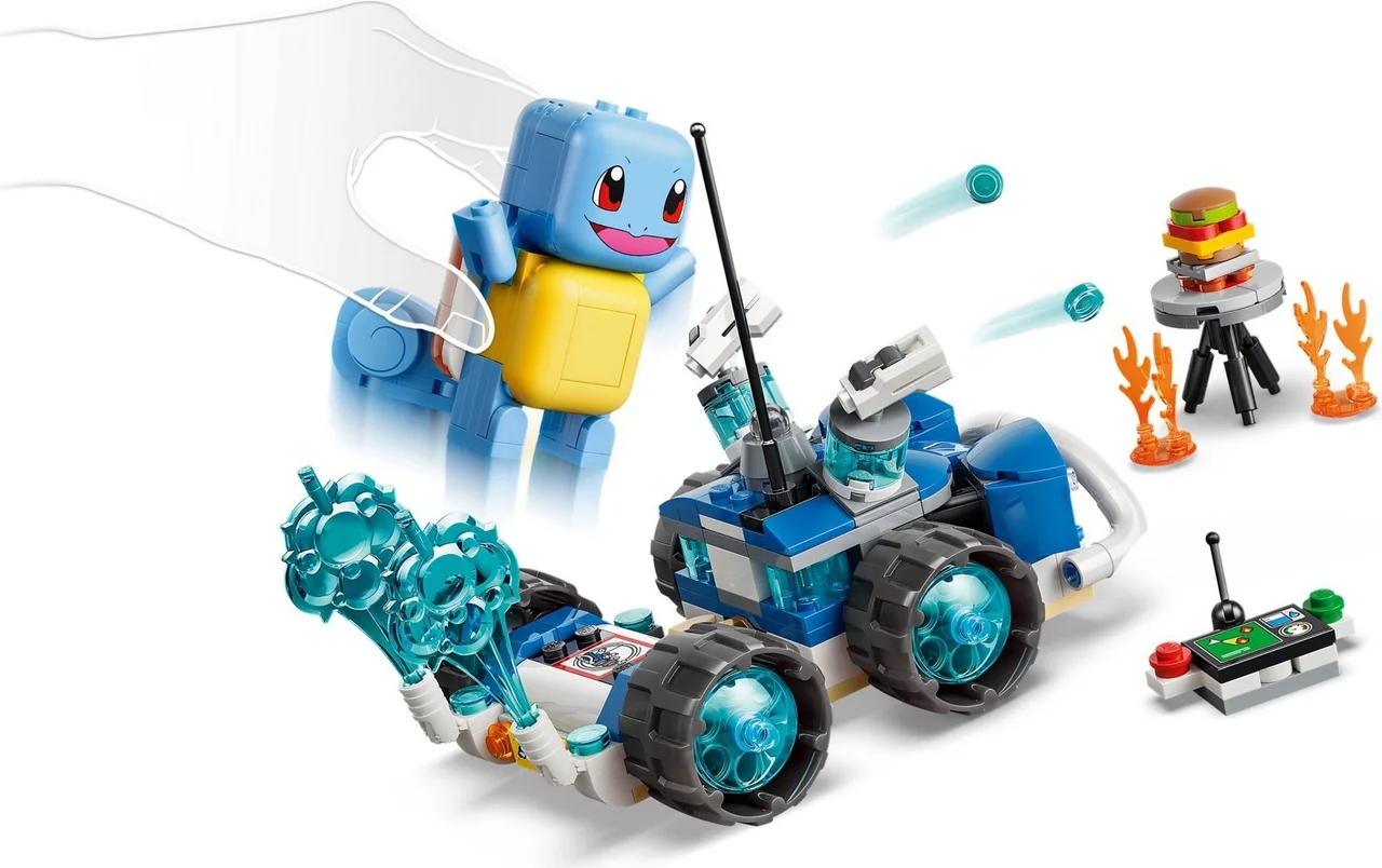 SMART Play: Trainer's Buggy Adventure with Squirtle LEGO-set afbeelding 2