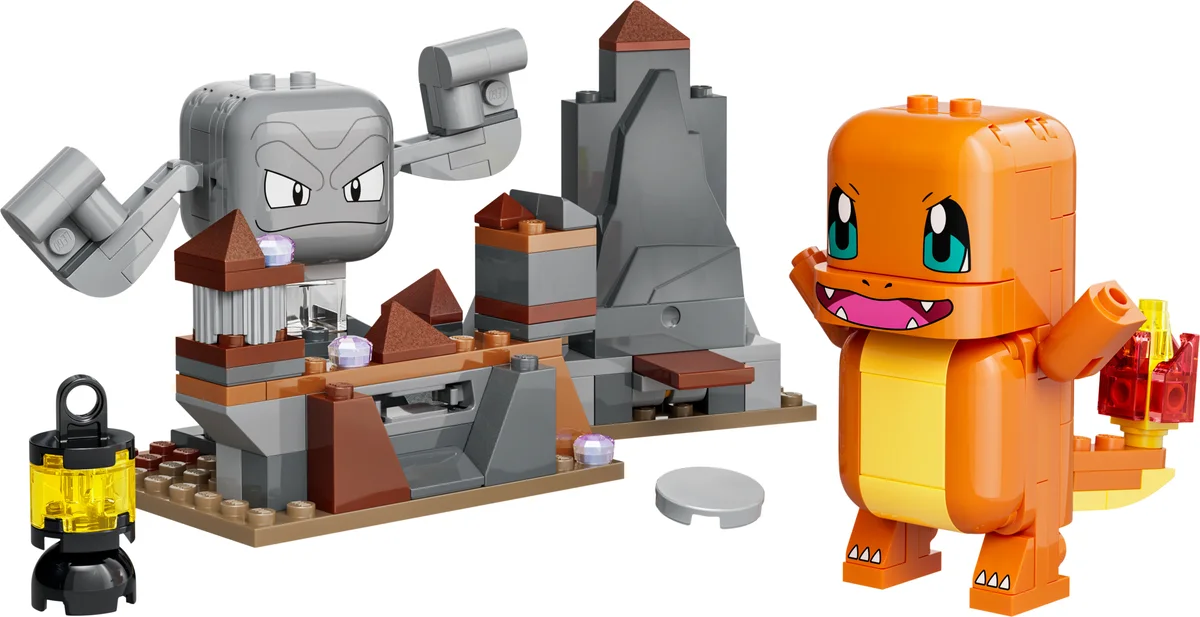 SMART Play: Charmander and Geodude's Cavern Clash LEGO-set