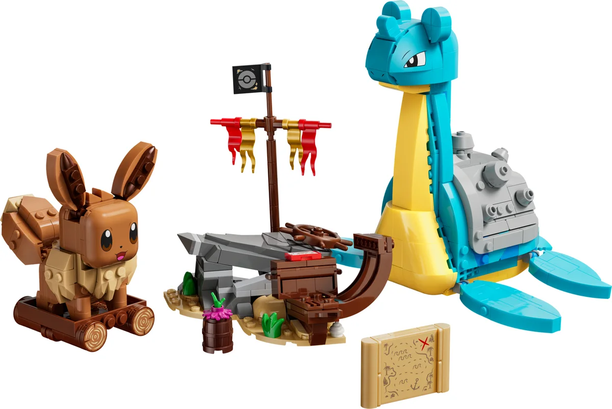 SMART Play: Eevee and Lapras's Treasure Hunt LEGO-set