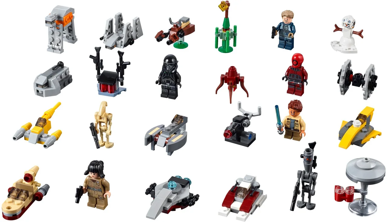 Star Wars Advent Calendar 2018 LEGO-set afbeelding 2