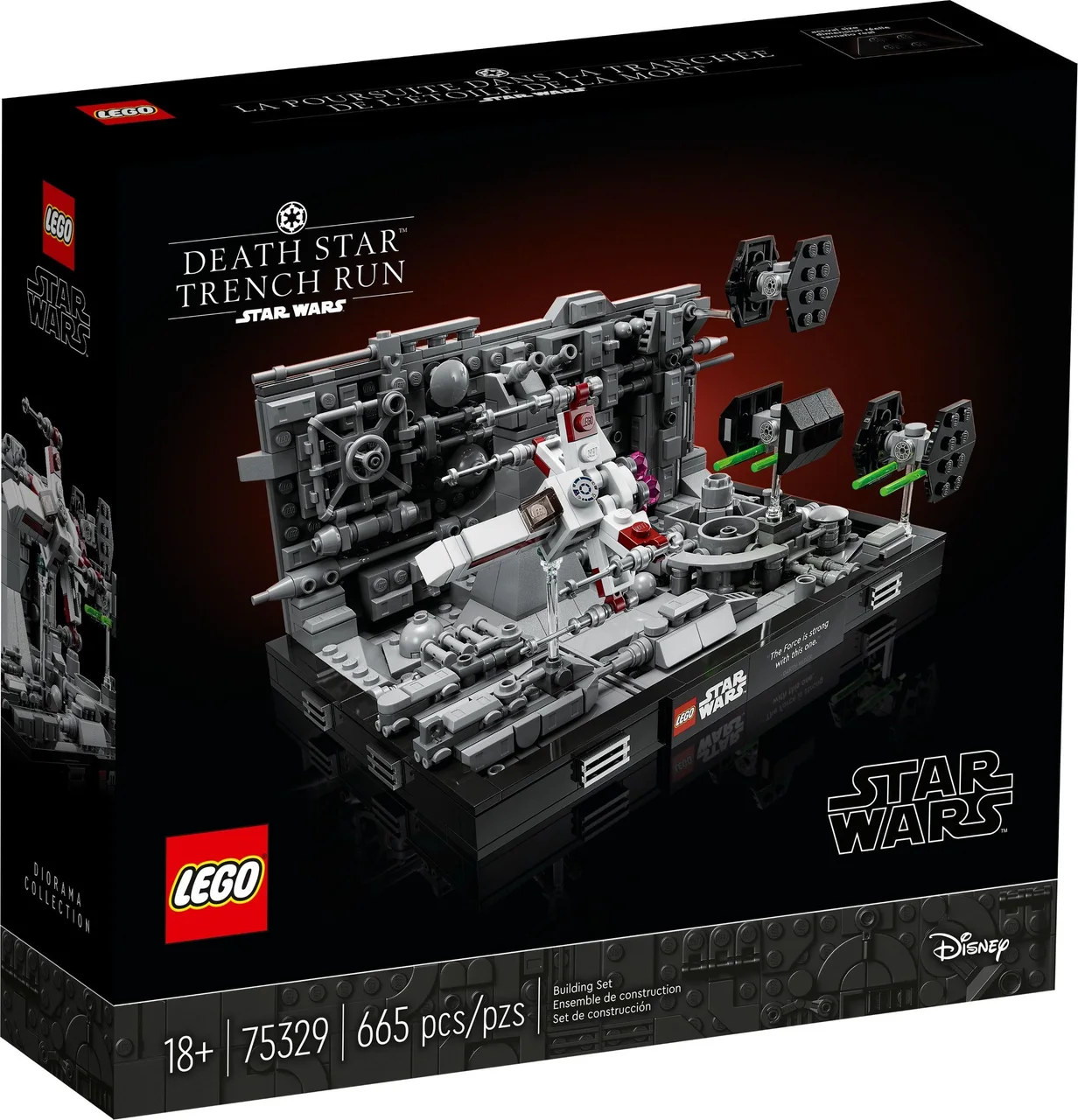 Death Star Trench Run Diorama LEGO-set afbeelding 2