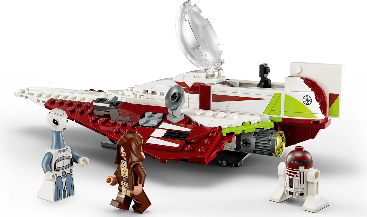 De Jedi Starfighter van Obi-Wan Kenobi LEGO-set afbeelding 2