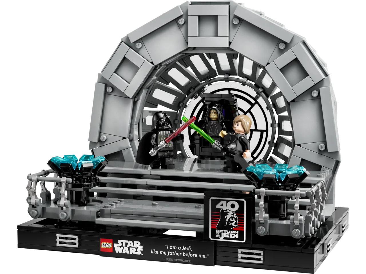 Emperor's Throne Room Diorama LEGO-set