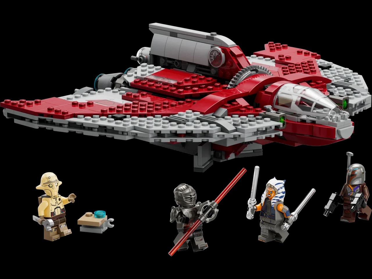 Ahsoka Tano's T-6 Jedi Shuttle LEGO-set