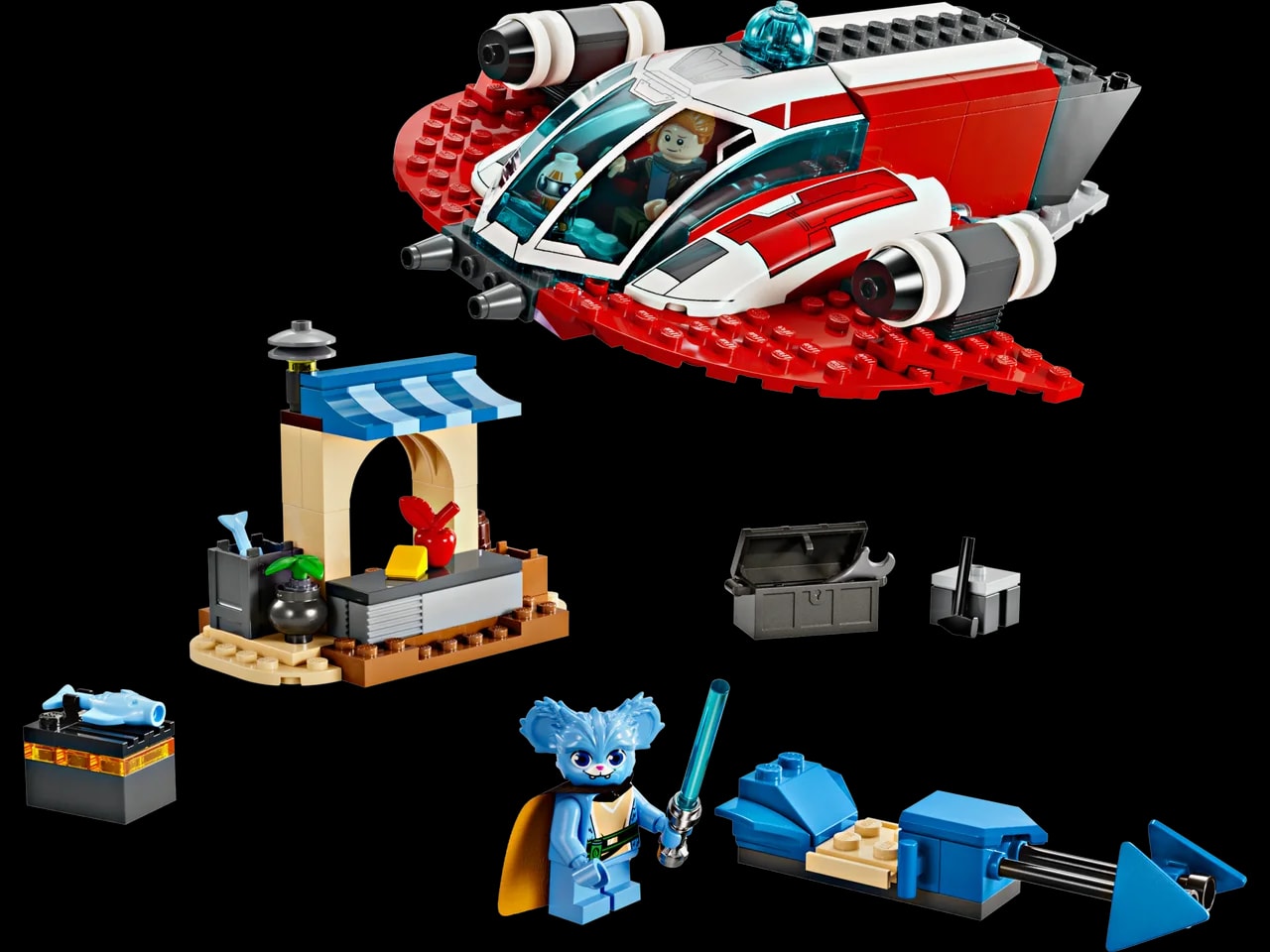 The Crimson Firehawk LEGO-set