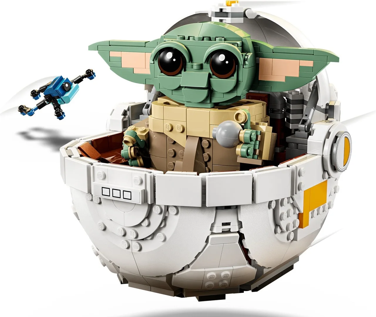 Grogu met zweefkinderwagen LEGO-set afbeelding 2