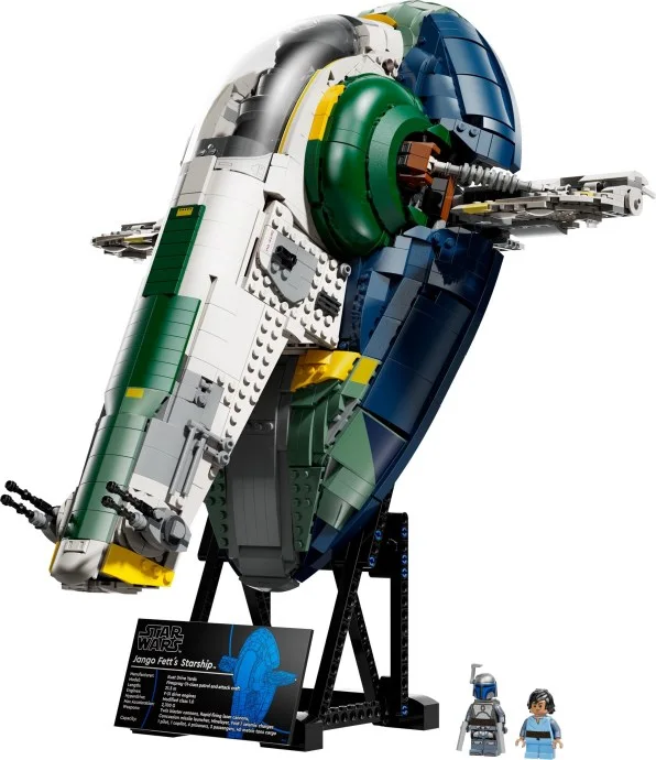 Jango Fetts Firespray-class ruimteschip LEGO-set afbeelding 2