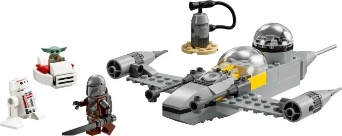 Mando en Grogu's N-1 Starfighter LEGO-set afbeelding 2