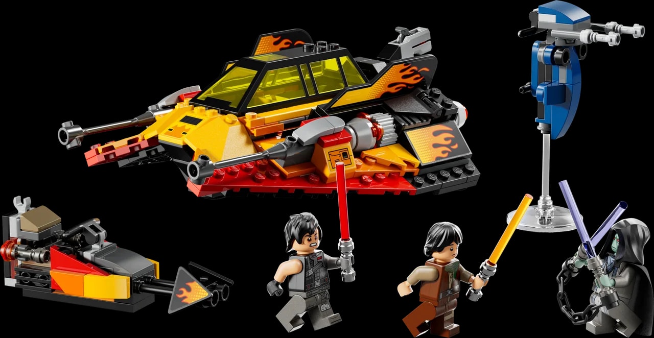The Force Burner Snowspeeder LEGO-set